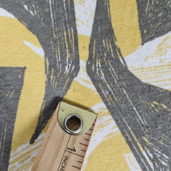 Nike Hoodie Mens Large Yellow AOP Swoosh Logo Pullover DB4607-761 - Picture 11 of 14